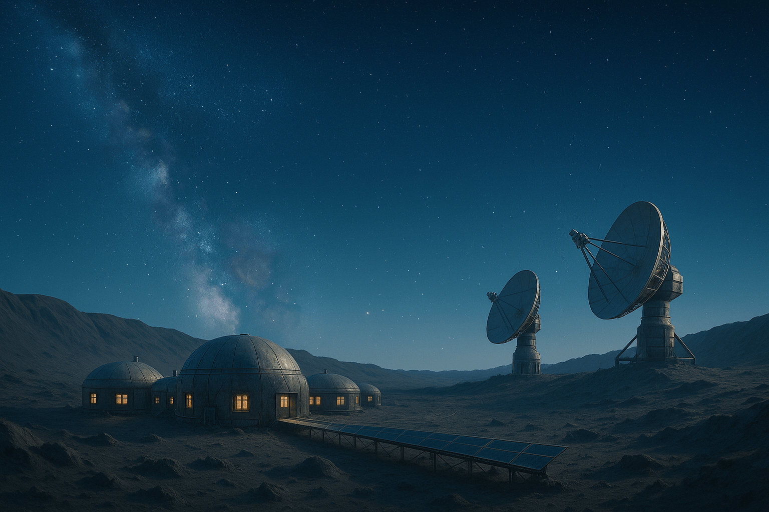 Lunar Satellites Background